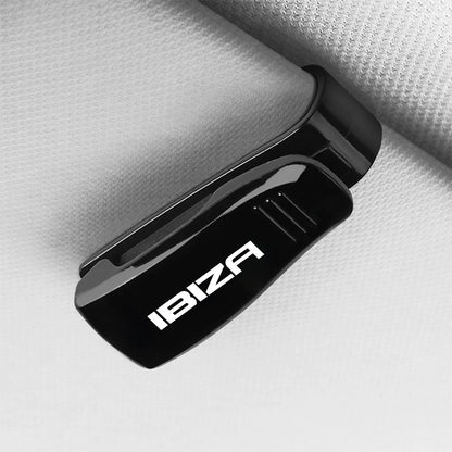Car Glasses Clip Holder Auto Accessories For Seat Leon Ibiza Ateca Arona Cordoba Toledo Altea Alhambra Arosa Exeo Mii Tarraco