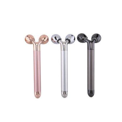 Electric Roller Beauty Bar Vibrating Facial Roller Massager Anti-Wrinkle Skin Care Roller Face Massager Lift Slimming Tool