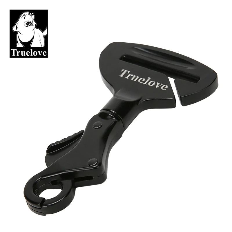 Truelove Car Seat Belt Safety Buckle Belt Collar or Harness Lightweight Aluminum Alloy Portable TLM1992/93