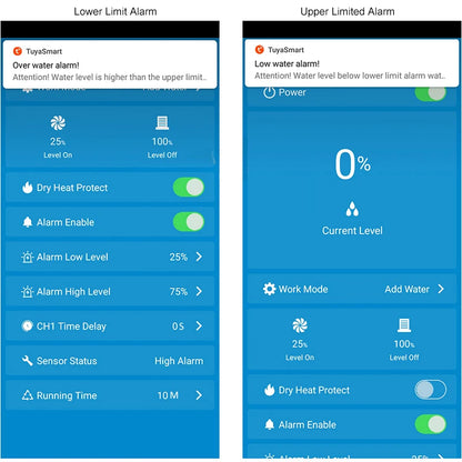 Smart Home Water Leakage Sensor Alarm System Tuya Wifi Swimming Vape Tank Flow detector Protection against water leaks