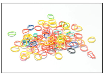 100pcs Pet Dog Grooming Rubber Band Pet Accessories Colorful Pet Supplies Elastic Pet Hair Product Hairpin Hair Accessory