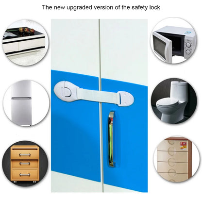 Childproof Drawer and Cupboard Safety Latches - 1pc Children's Toys Gifts for Kids' Safety and Protection