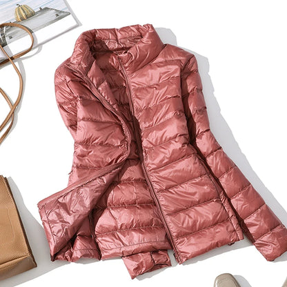 Winter Women Down coats Duck Down Jacket Women Ultra Light Down Jacket Feather Jacket Women's Overcoat Windbreaker Coats