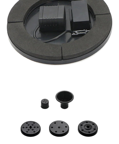 Waterfall Fountain Mini Solar Water Fountain Pool Pond Garden Decoration Outdoor Bird Bath Solar Powered Fountain Floating Water