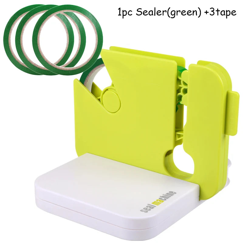 Portable Bag Sealer Sealing Device Food Saver By Sealabag Kitchen Gadgets and Tools Saelabag Seal Anywhere with Tape