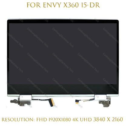 15.6“ For HP ENVY X360 15 DR 15M DR 15-DS 15M DS 15T DR 15-DR0012DX Touch LCD Screen Digitizer L53545-001 L53548-001 L64480-001