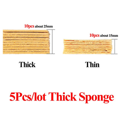 Soldering Iron Sponge Solder Tip Cleaning Sponges Cleaner Soldering Accessories