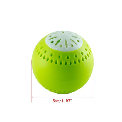 3 Pcs/set Refrigerator Deodorant, Fridge Odor Removal Balls With Active Carbon, Kitchen Tool Household Cleaning Products