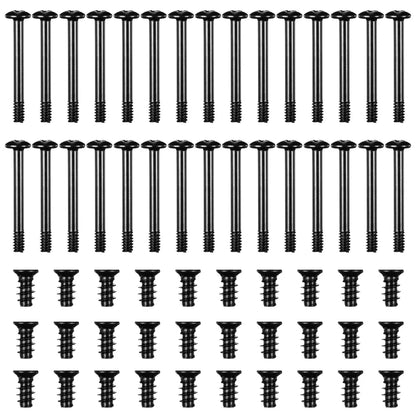 60pcs Computer Case Cooling Fan Screws Computer Fan Mount Long Short Screws