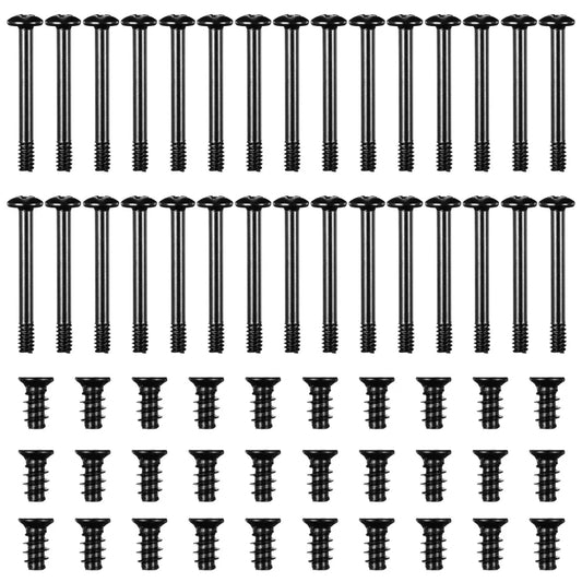 60pcs Computer Case Cooling Fan Screws Computer Fan Mount Long Short Screws