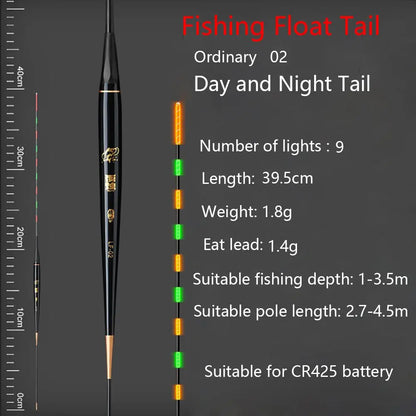 New Electronic Light Color Change Indicator Electronic Floats Buoy Electronic Float tail Bite Alarm Smart Float Top