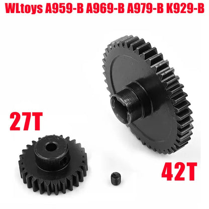 WLtoys A949 A959 A969 A979 A959-B A969-B A979-B RC Car spare part Car bottom A949-23/A959-B-27 Upgrade metal differential Parts