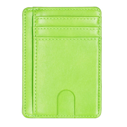 RFID Blocking Leather Wallet Credit Holder Purse Money Case for Men Women My28 21 Dropshipping