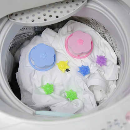 Accessories for Washing Machine, Lint Mesh Filter, Cleaning Ball Net Pouch, Hair Removal Device, Washing Machine Cleaner