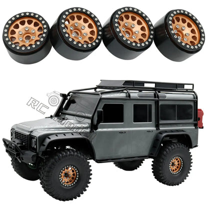 Metal 1.9 Beadlock Wheel Rim Hub for 1/10 Hsp Redcat Rc4wd WRAITH Tamiya Axial SCX10 D90 HPI RC Car Spare Part