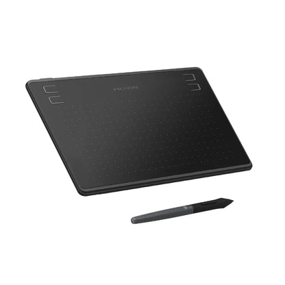Huion HS64 6x4 Inch Graphics Tablet Ultrathin Drawing Tablet PW100 Battery-Free Pen Tablet Customized Press Keys Android Support