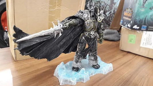 WOW Character FALL OF THE LICH KING ARTHAS ACTION FIGURE Model Toy 21CM