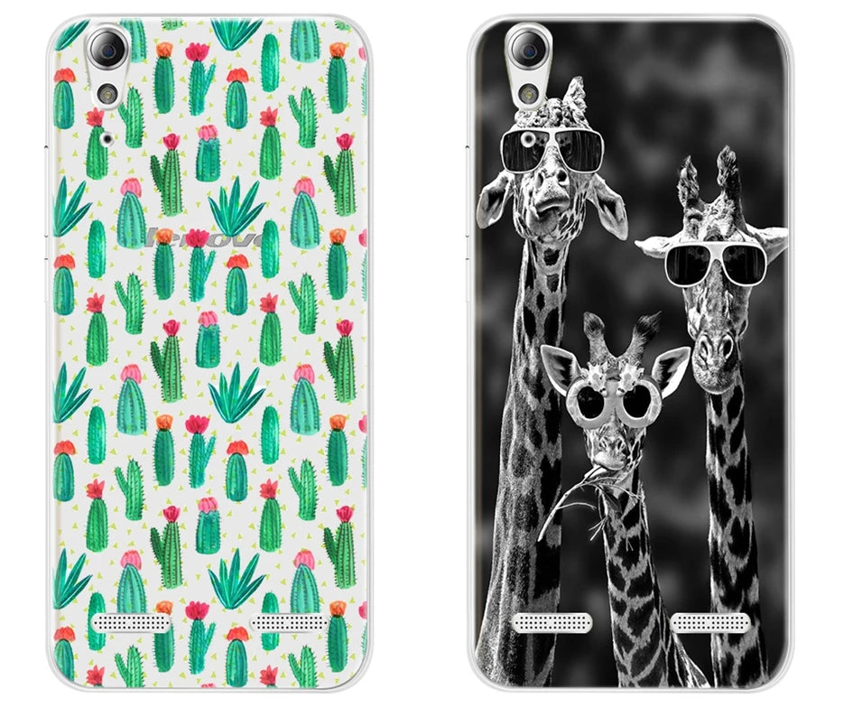 Soft Silicone Case for Lenovo A6000 A6010 Cover Cases for Lenovo Lemon K3 TPU 3D Relief Patterned Cover For Lenovo K3 K30-T Capa
