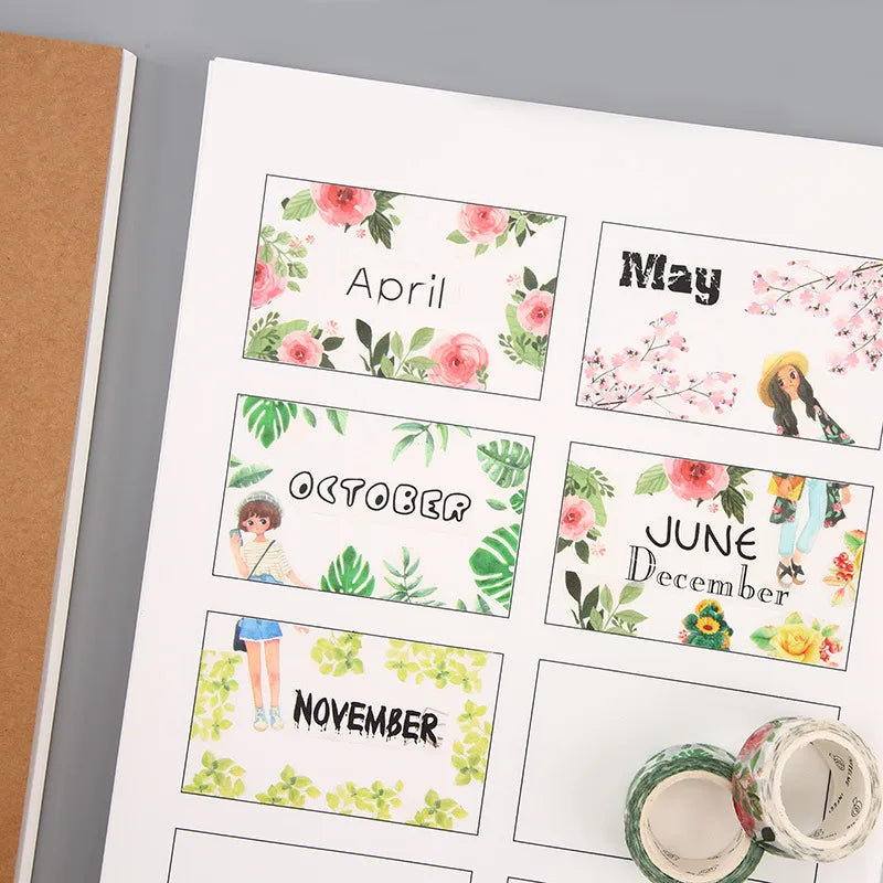 Creative Movie Story Notebook  Four Comic Painting Book Diary Book Sketch Book Stationery School Supplies