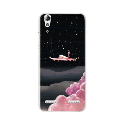 Soft Silicone Case for Lenovo A6000 A6010 Cover Cases for Lenovo Lemon K3 TPU 3D Relief Patterned Cover For Lenovo K3 K30-T Capa