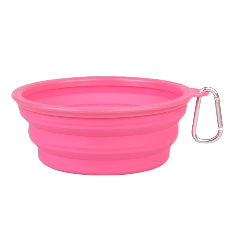 Foldable Puppy Big Dog Travel Bowls for Dogs Cats Safety Pet Cat Drinking Bottle Dog Water Food Bowl Pets Feeder Cat Accessories