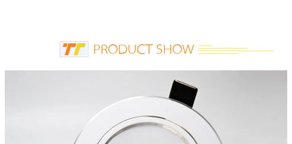 Led Downlight 3W 5W 7W 9W 12W 15W 18W AC 220V 230V 110V  Ceiling Bathroom Lamps Living Room Light Home Indoor Lighting