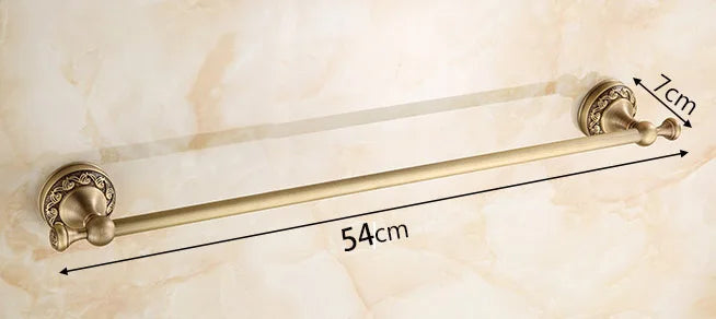 Bathroom Accessories Antique Brass Collection, Towel Ring, Paper Holder, Toilet Brush, Coat Hook, Bath Rack, Soap Dish, Faucet