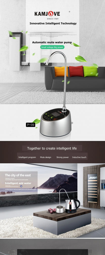 Electric Water Dispenser Drinking Water Pump Desktop Water Dispenser Intelligent Bottled Water Electric Water Press Pump 12V