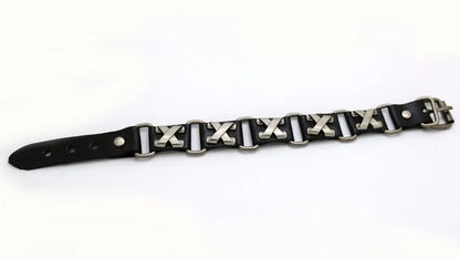 2018 New Accessories For Men And Women  Retro Casual leather Bracelet Men Fashion Punk Bracelet Bracelet