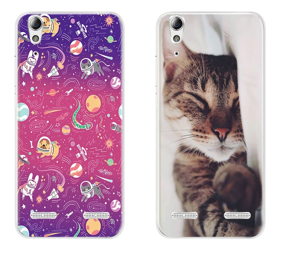 Soft Silicone Case for Lenovo A6000 A6010 Cover Cases for Lenovo Lemon K3 TPU 3D Relief Patterned Cover For Lenovo K3 K30-T Capa