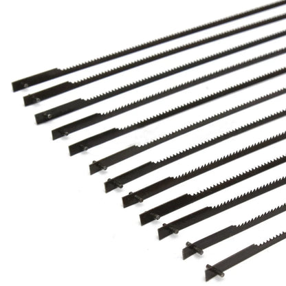 12pcs New 5'' 127mm Pinned Scroll Saw Blades Woodworking Power Tools Accessories