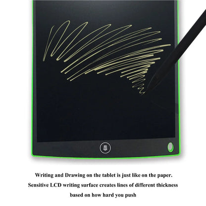 NEWYES 12" LCD Writing Tablet Digital Drawing Tablet Handwriting Pads Portable Electronic Tablet Board ultra-thin Board with pen