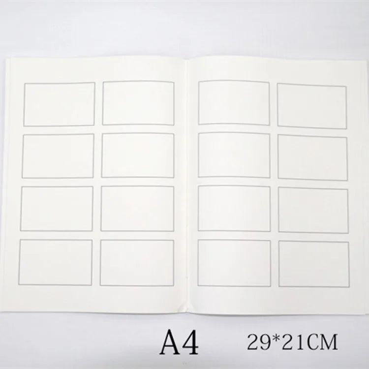 Creative Movie Story Notebook  Four Comic Painting Book Diary Book Sketch Book Stationery School Supplies