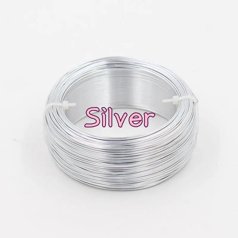 100m/Roll 1mm Diameter Soft Colored Aluminum wire For DIY Handmade Crafts Accessories Modeling materials