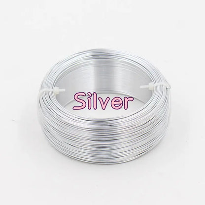 100m/Roll 1mm Diameter Soft Colored Aluminum wire For DIY Handmade Crafts Accessories Modeling materials