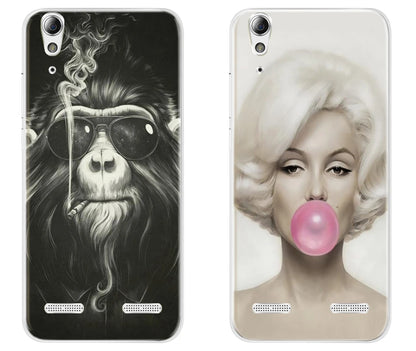 Soft Silicone Case for Lenovo A6000 A6010 Cover Cases for Lenovo Lemon K3 TPU 3D Relief Patterned Cover For Lenovo K3 K30-T Capa