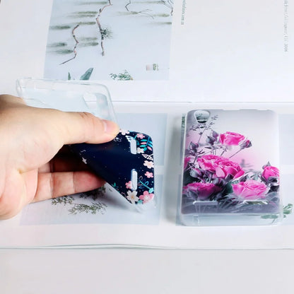 Soft Silicone Case for Lenovo A6000 A6010 Cover Cases for Lenovo Lemon K3 TPU 3D Relief Patterned Cover For Lenovo K3 K30-T Capa