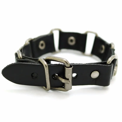 2018 New Accessories For Men And Women  Retro Casual leather Bracelet Men Fashion Punk Bracelet Bracelet