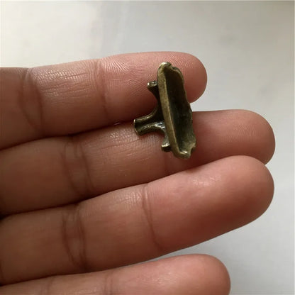 Antique Corner Protectors,Bronze Tone,Case Box Corners For Furniture Decoration ,19x11mm,8pcs