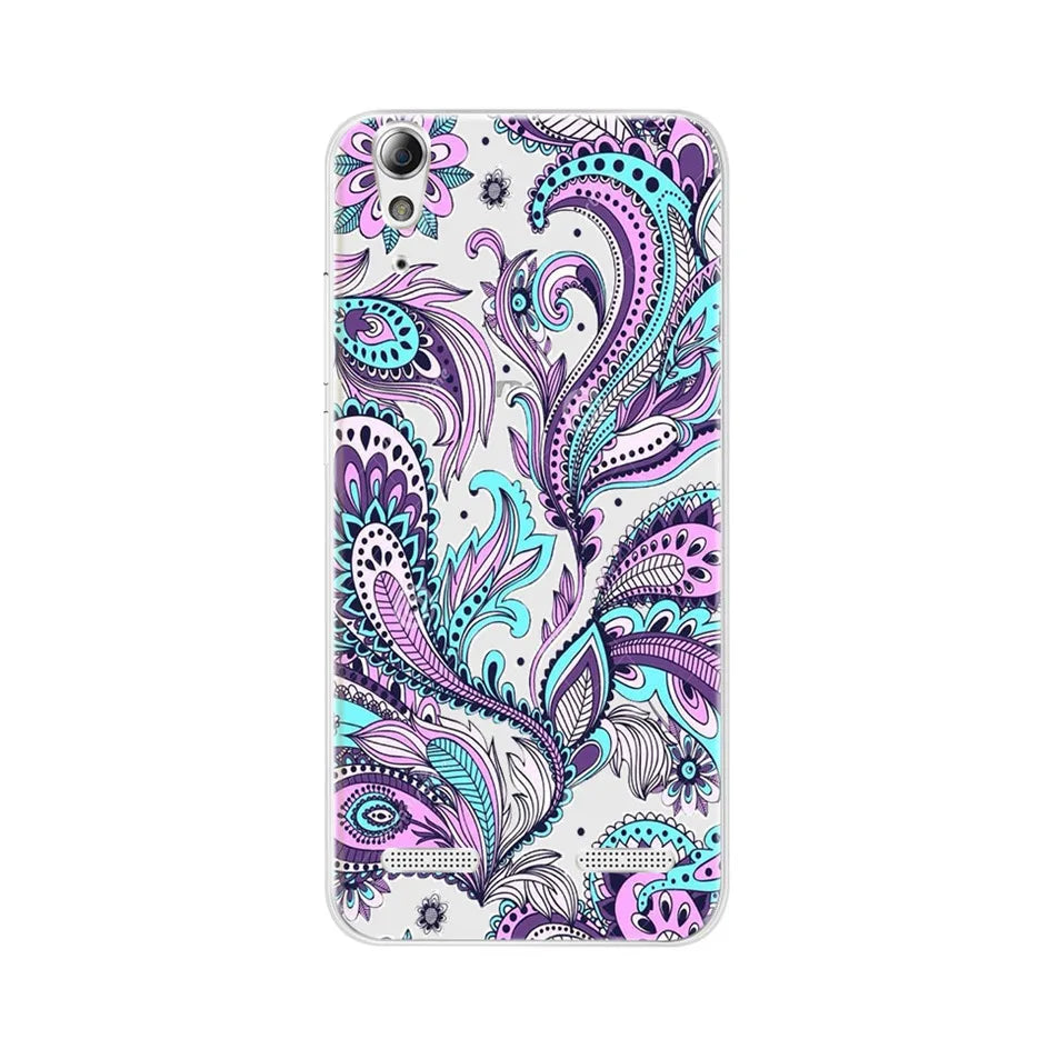 Soft Silicone Case for Lenovo A6000 A6010 Cover Cases for Lenovo Lemon K3 TPU 3D Relief Patterned Cover For Lenovo K3 K30-T Capa