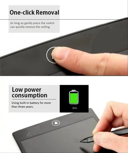 NEWYES 12" LCD Writing Tablet Digital Drawing Tablet Handwriting Pads Portable Electronic Tablet Board ultra-thin Board with pen