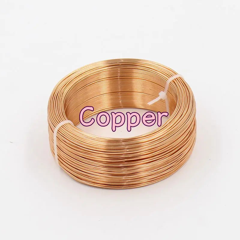 100m/Roll 1mm Diameter Soft Colored Aluminum wire For DIY Handmade Crafts Accessories Modeling materials