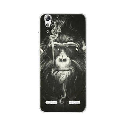 Soft Silicone Case for Lenovo A6000 A6010 Cover Cases for Lenovo Lemon K3 TPU 3D Relief Patterned Cover For Lenovo K3 K30-T Capa