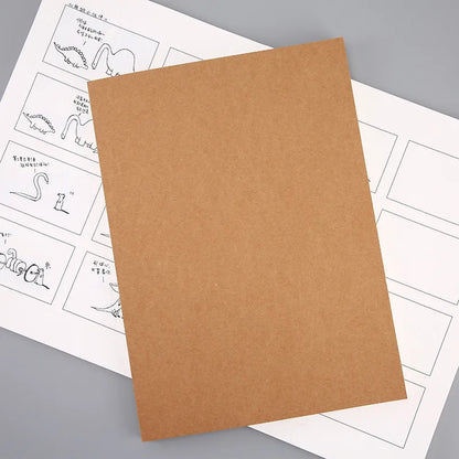 Creative Movie Story Notebook  Four Comic Painting Book Diary Book Sketch Book Stationery School Supplies