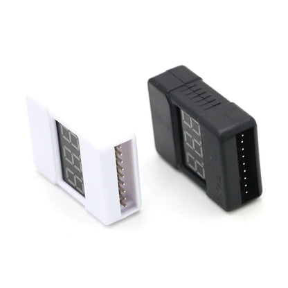 BX100 1-8S Lipo Battery Voltage Tester/ Low Voltage Buzzer Alarm/ Battery Voltage Checker with Dual Speakers