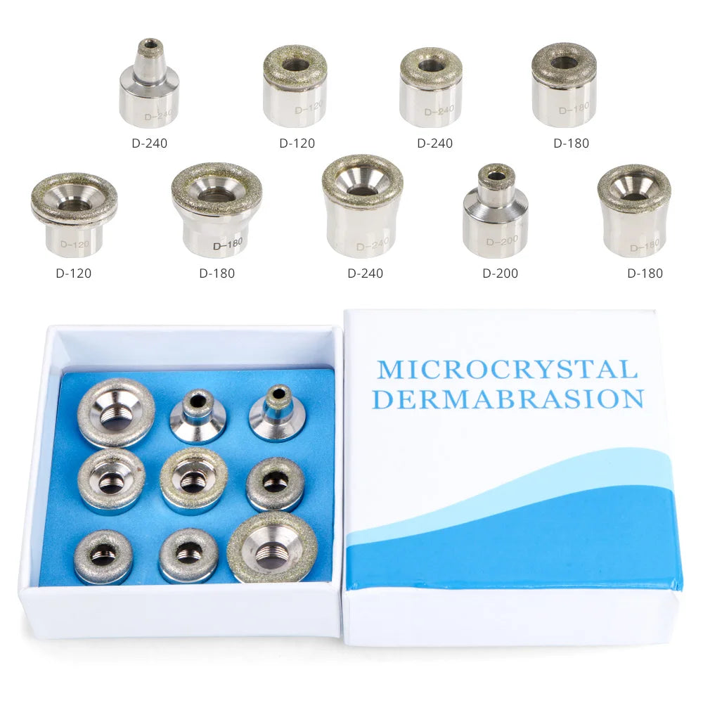 9 Tips Facial Skin Care Beauty Tool Skin Diamond Dermabrasion Removal Scar Acne Pore Peeling Machine Microdermabrasion