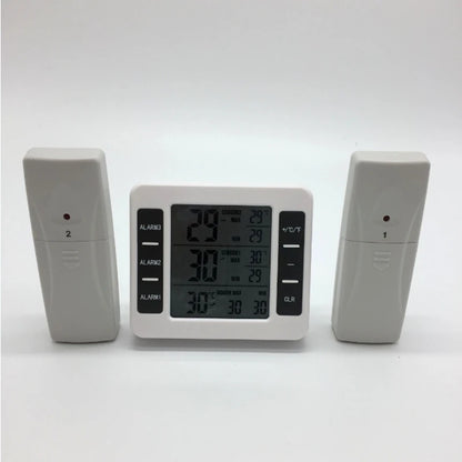 Digital Wireless Refrigerators Thermometer C/F Max Min Cordless Freezers Home Fridge Truck Temperature Sensor Monitor -40℃~60℃