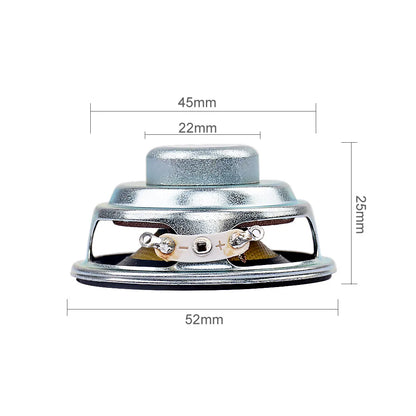 AIYIMA 2Pc Mini Audio Portable Speaker 52MM 4 8 Ohm 5W Waterproof Glassfiber Full Range Bluetooth Speaker DIY Home Sound Theater