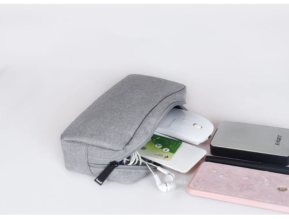 Charging Cable Organiser Hard Drive Bag Electronics Accessories Storage Case for Charger, Adaptors or for Nintendo Switch