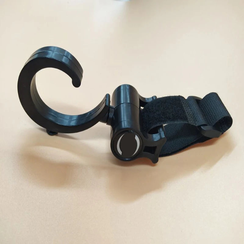 1-2pcs Baby Hanger Baby Bag Stroller Hooks Pram Rotate 360 Degree Baby Car Accessories Stroller Organizer Stroller Accessories